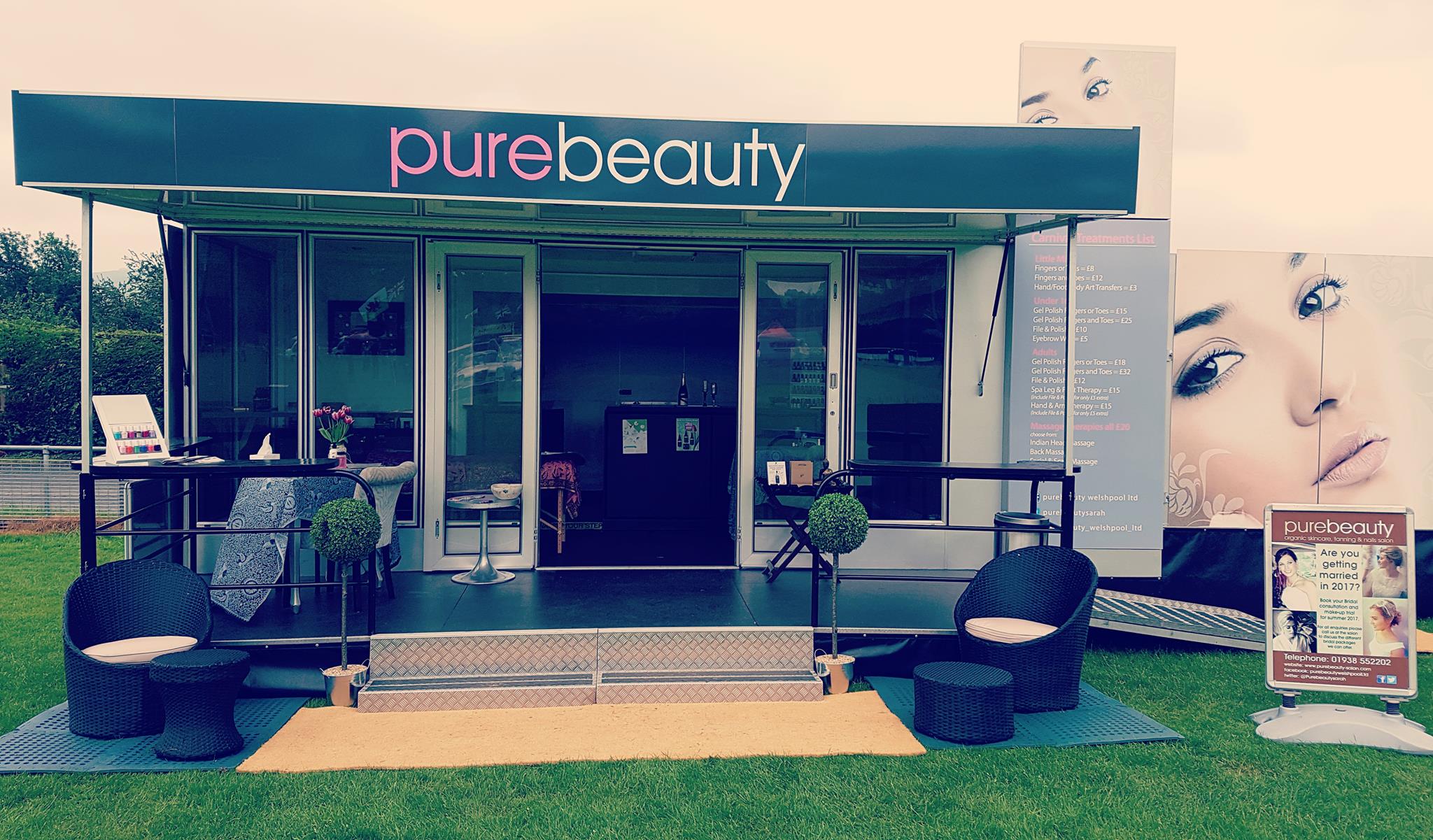 Pure Beauty exhibition stand